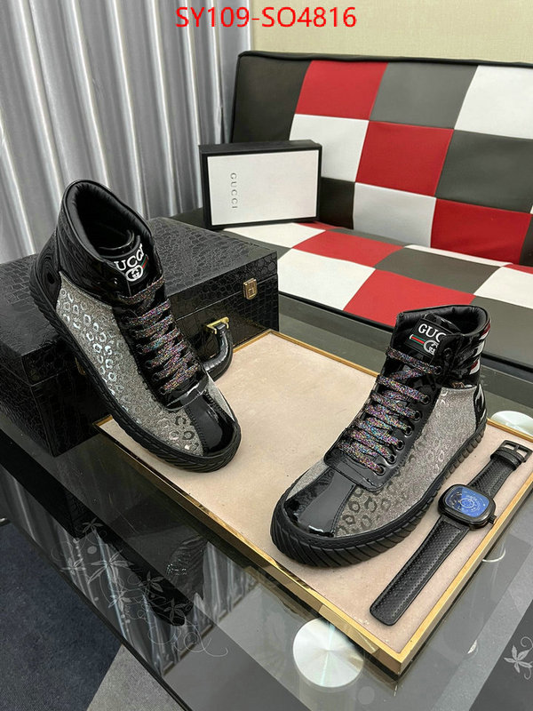 Men Shoes-Gucci,mirror quality , ID: SO4816,$: 109USD