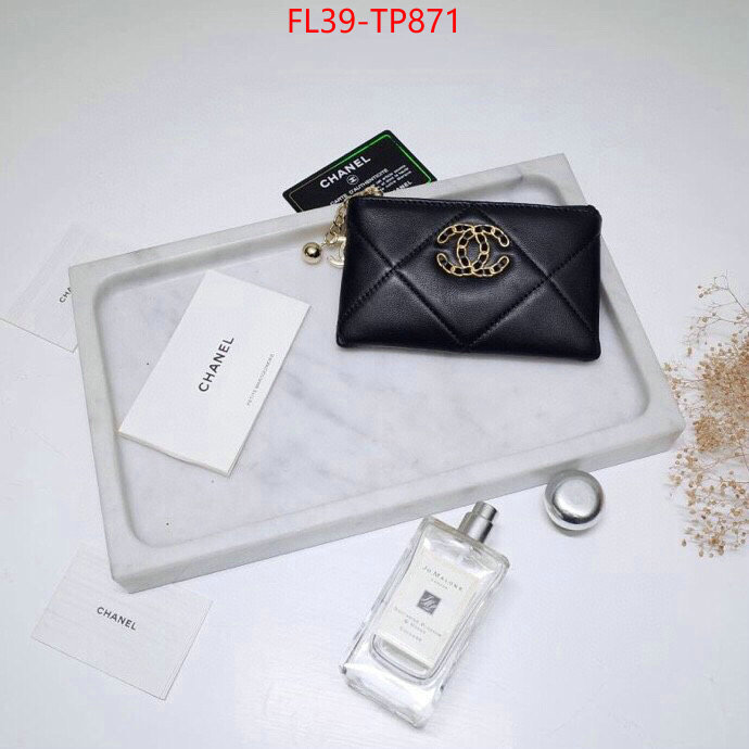 Chanel Bags(4A)-Wallet-,ID: TP871,$: 39USD