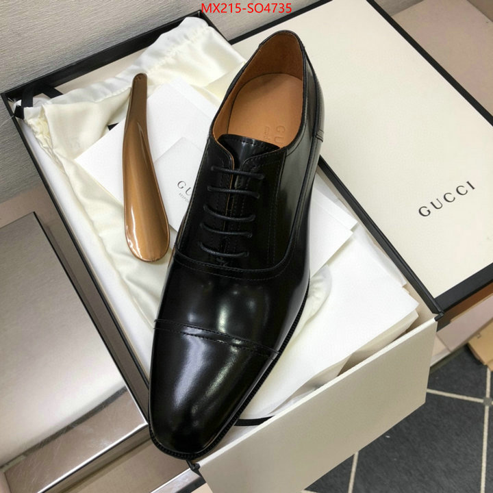 Men Shoes-Gucci,aaaaa , ID: SO4735,$: 215USD