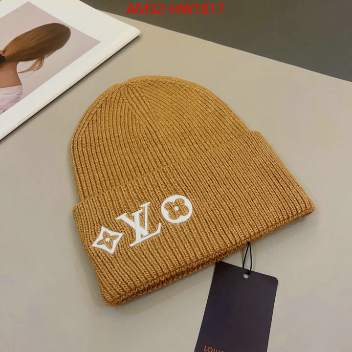 Cap (Hat)-LV,high quality designer replica , ID: HW1817,$: 32USD