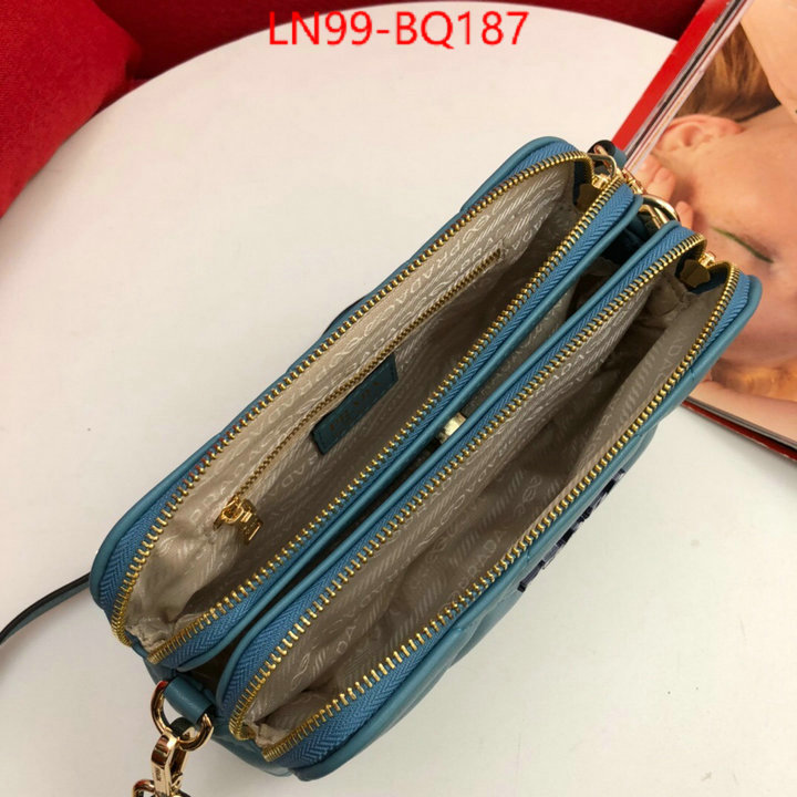 Prada Bags(4A)-Diagonal-,aaaaa quality replica ,ID: BQ187,$: 99USD