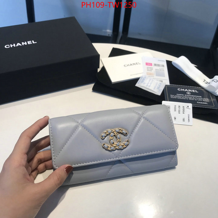 Chanel Bags(TOP)-Wallet-,ID: TW1250,$: 109USD