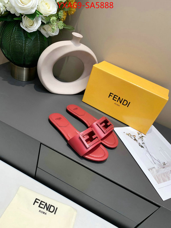 Women Shoes-Fendi,where can you buy replica , ID: SA5888,$: 69USD