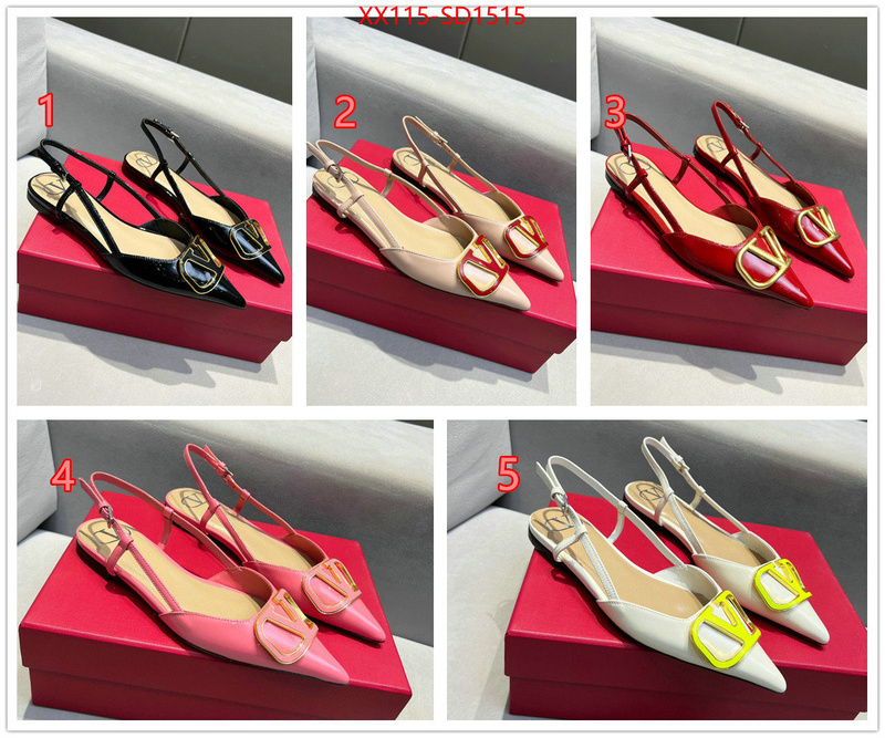 Women Shoes-Valentino,best replica 1:1 , ID: SD1515,$: 115USD