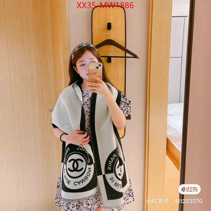 Scarf-Chanel,the top ultimate knockoff , ID: MW1886,$: 35USD