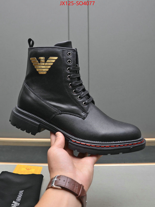 Men Shoes-Boots,buy first copy replica , ID: SO4077,$: 125USD