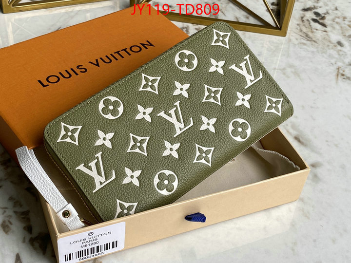 LV Bags(TOP)-Wallet,ID: TD809,$: 119USD