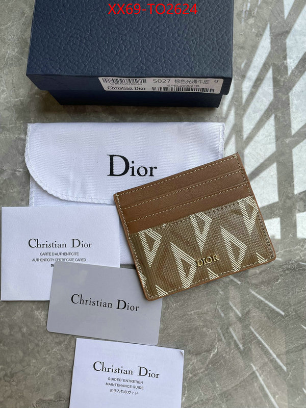 Dior Bags(TOP)-Wallet-,ID: TO2624,$: 69USD