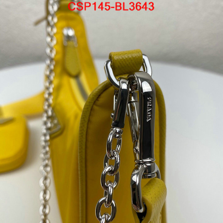 Prada Bags(TOP)-Re-Edition 2005,ID: BL3643,$: 145USD