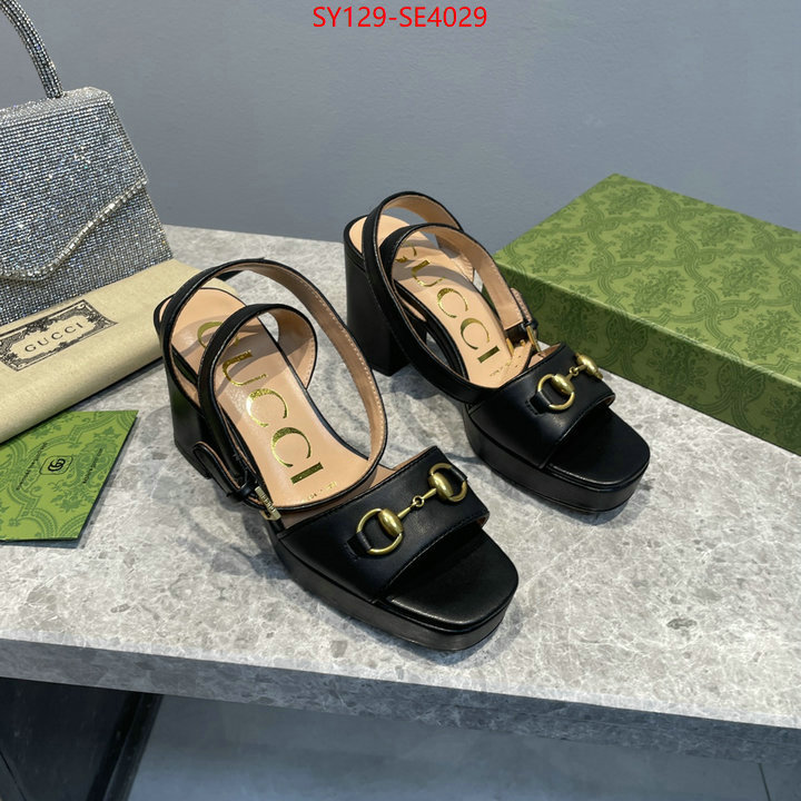 Women Shoes-Gucci,luxury fashion replica designers , ID: SE4029,$: 129USD