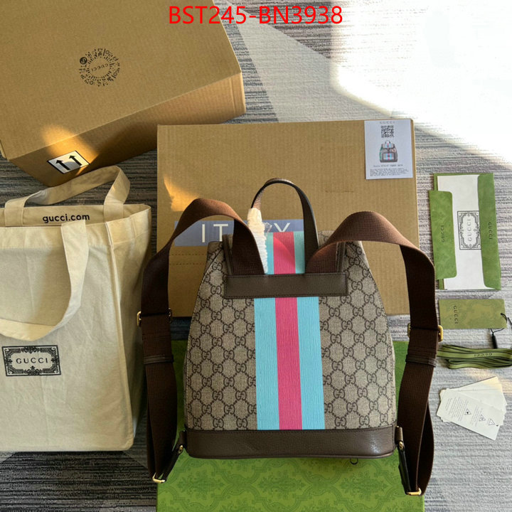 Gucci Bags(TOP)-Backpack-,1:01 ,ID: BN3938,$: 245USD