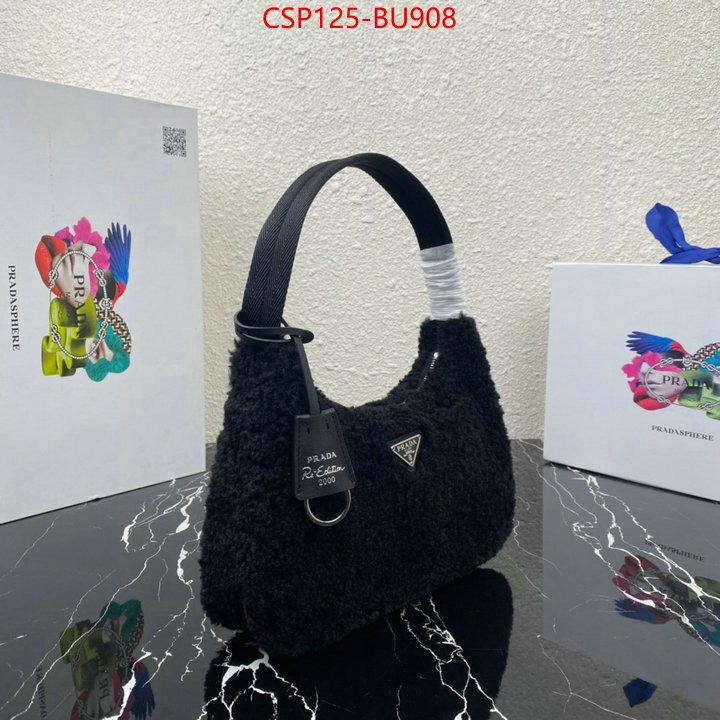 Prada Bags(TOP)-Re-Edition 2000,ID: BU908,$: 125USD