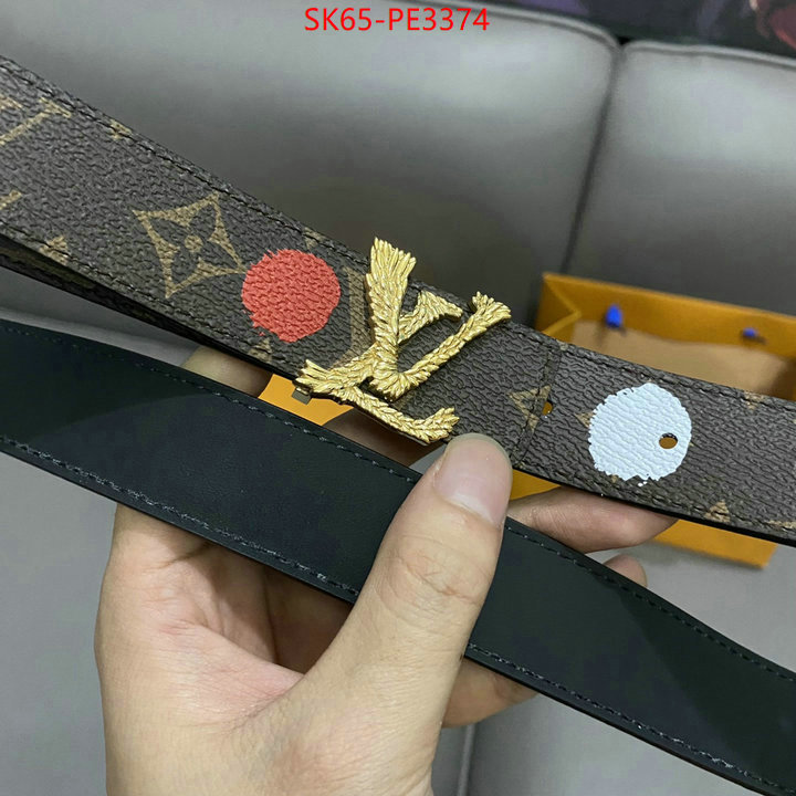 Belts-LV,replcia cheap from china , ID: PE3374,$: 65USD