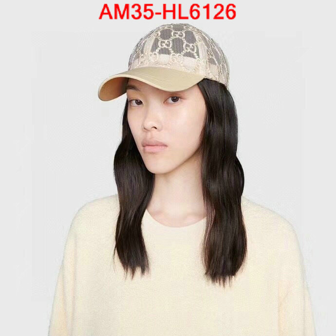 Cap (Hat)-Gucci,luxury cheap , ID: HL6126,$: 35USD