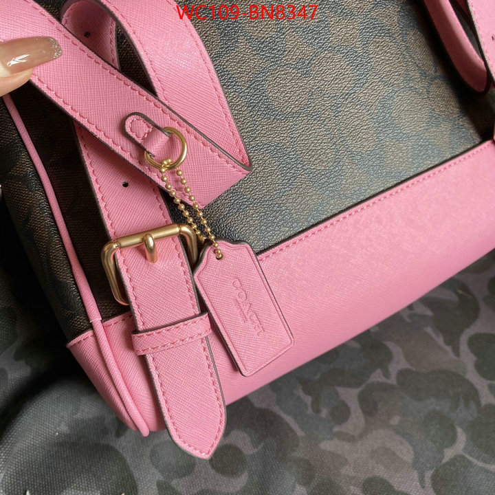 Coach Bags(4A)-Backpack-,buy 1:1 ,ID: BN8347,$: 109USD