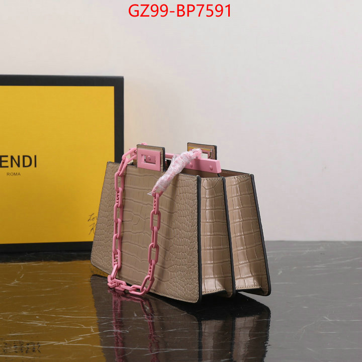 Fendi Bags(4A)-Handbag-,the most popular ,ID: BP7591,$: 99USD