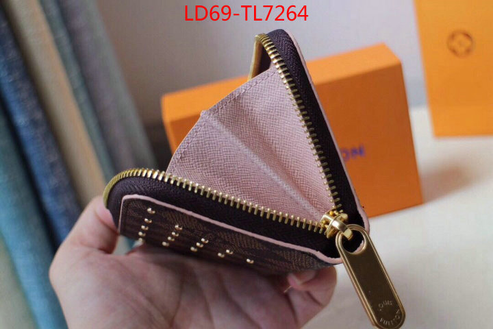 LV Bags(TOP)-Wallet,ID: TL7264,$: 69USD
