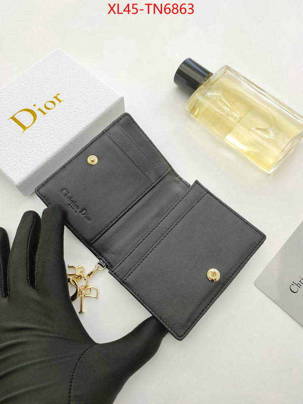 Dior Bags(4A)-Wallet-,ID: TN6863,$: 45USD