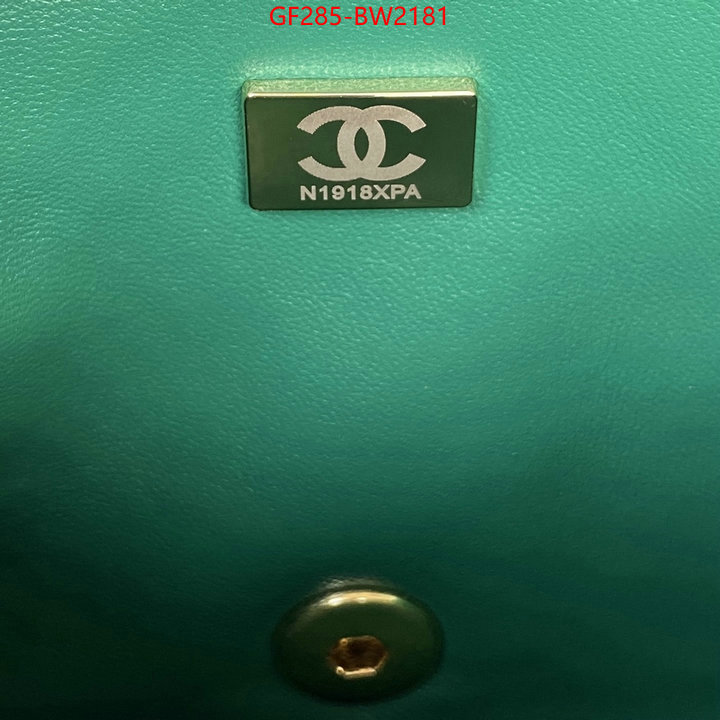 Chanel Bags(TOP)-Diagonal-,ID: BW2181,$: 285USD