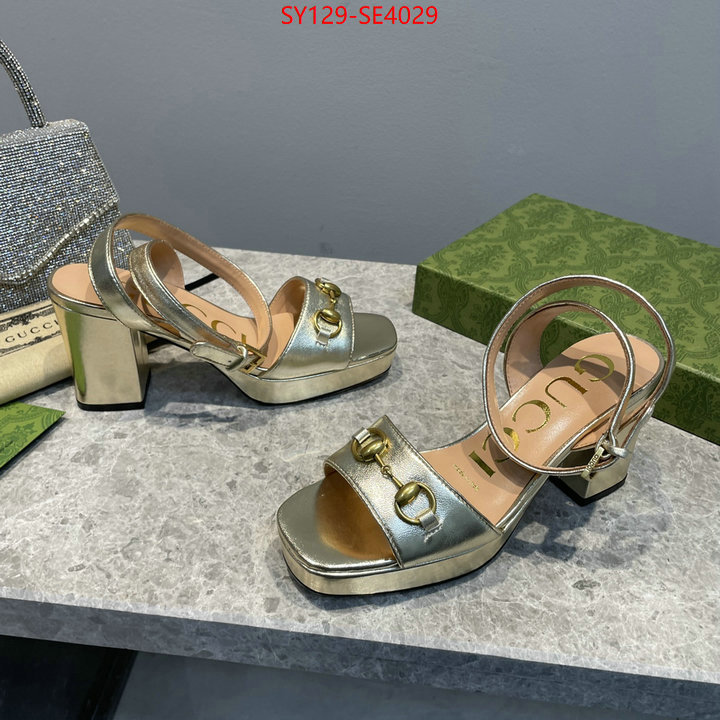 Women Shoes-Gucci,luxury fashion replica designers , ID: SE4029,$: 129USD