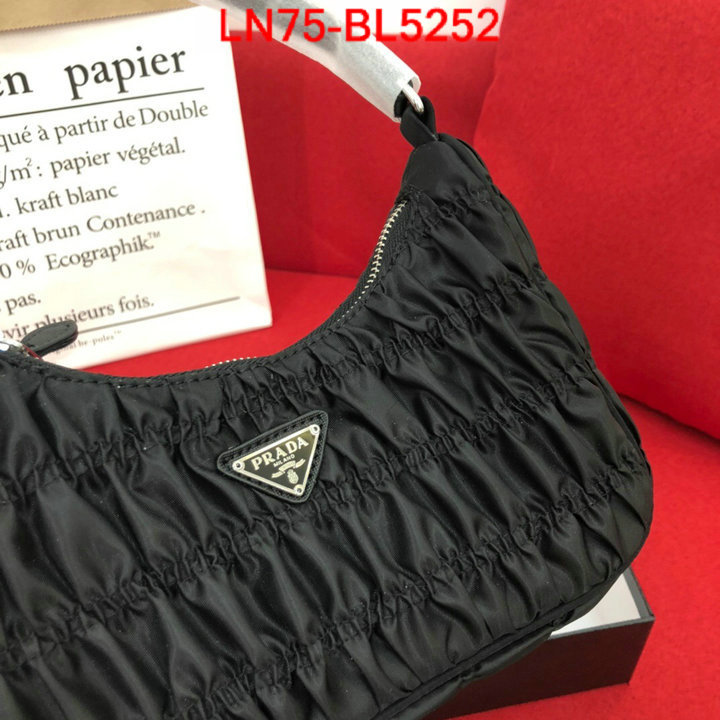 Prada Bags(4A)-Re-Edition 2000,designer high replica ,ID: BL5252,$: 75USD