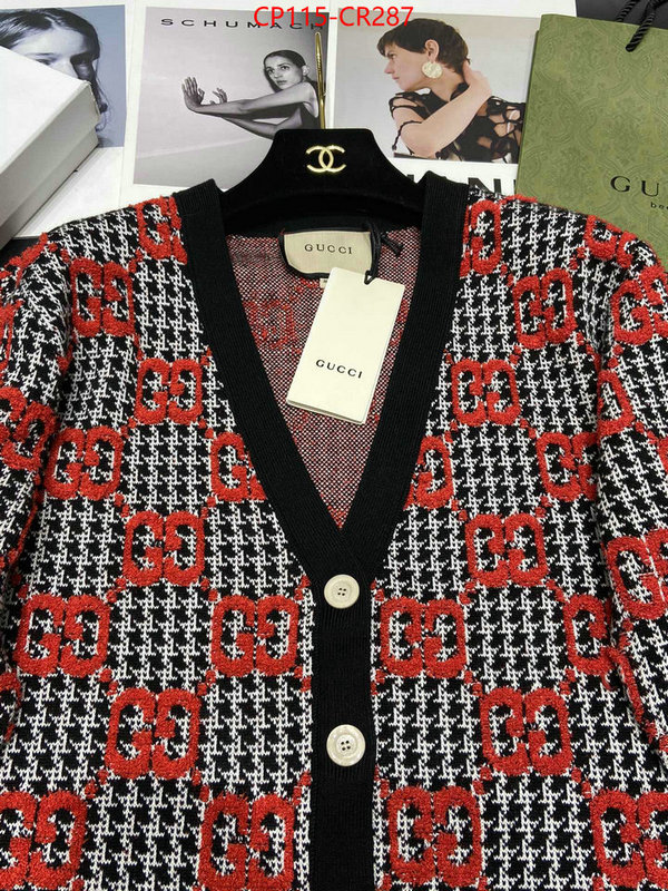 Clothing-Gucci,top brands like , ID: CR287,$: 115USD