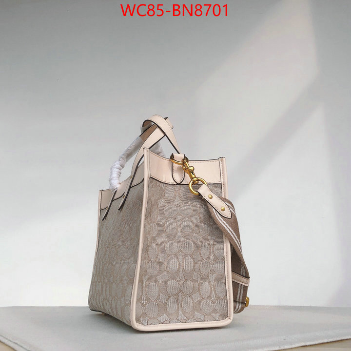 Coach Bags(4A)-Tote-,replica 2023 perfect luxury ,ID: BN8701,$: 85USD