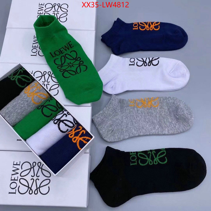 Sock-Loewe,aaaaa+ replica , ID: LW4812,$: 35USD