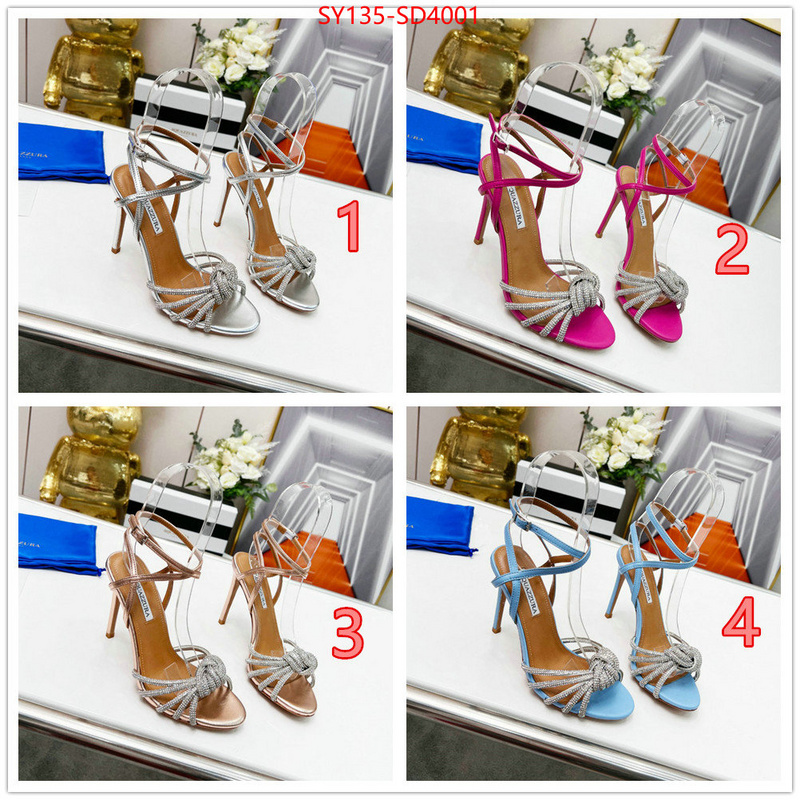 Women Shoes-AQUAZZURA,replica aaaaa+ designer , ID: SD4001,$: 135USD