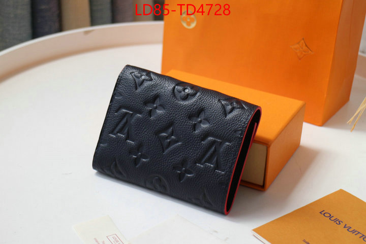 LV Bags(TOP)-Wallet,ID: TD4728,$: 85USD