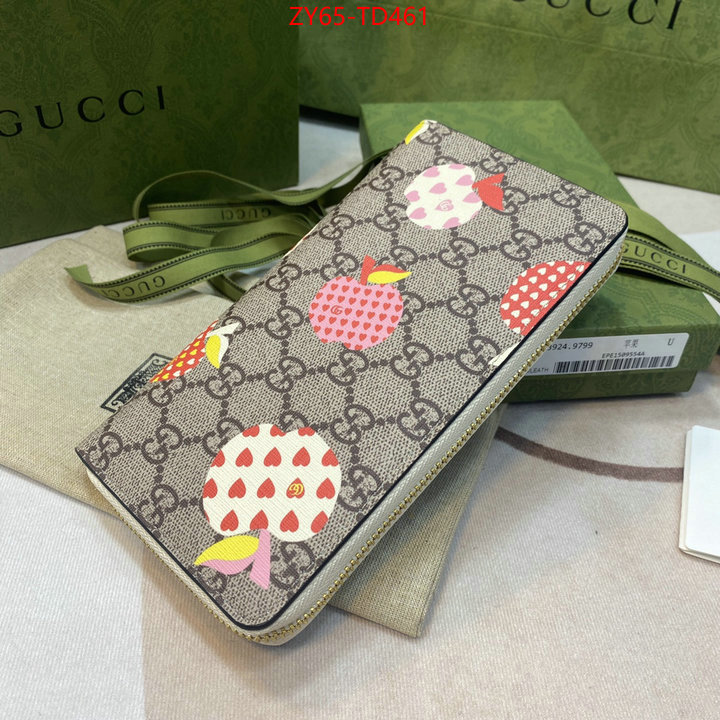 Gucci Bags(4A)-Wallet-,ID: TD461,$: 65USD