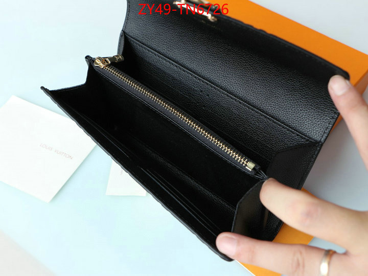 LV Bags(4A)-Wallet,ID: TN6726,$: 49USD