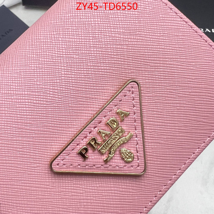 Prada Bags(4A)-Wallet,best like ,ID: TD6550,$: 45USD