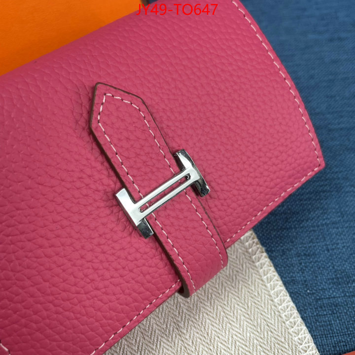 Hermes Bags(4A)-Wallet-,replica 1:1 high quality ,ID: TO647,$: 49USD