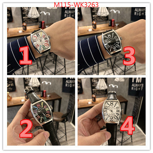 Watch(4A)-Franck Muller,buy the best high quality replica , ID: WK3263,$:115USD