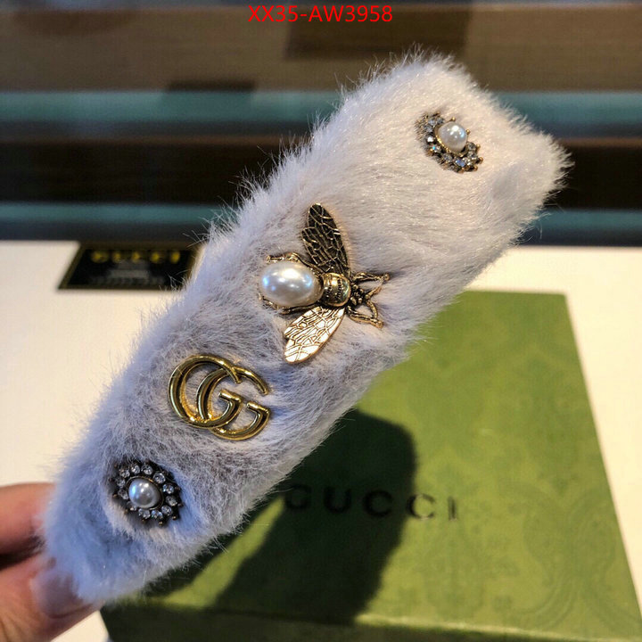 Hair band-Gucci,high quality replica , ID: AW3958,$: 35USD