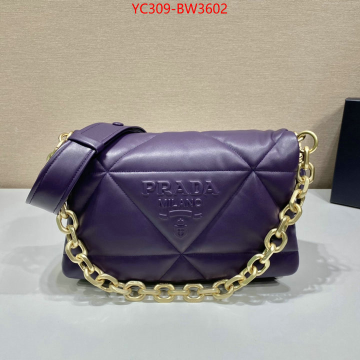 Prada Bags(TOP)-Diagonal-,ID: BW3602,$: 309USD