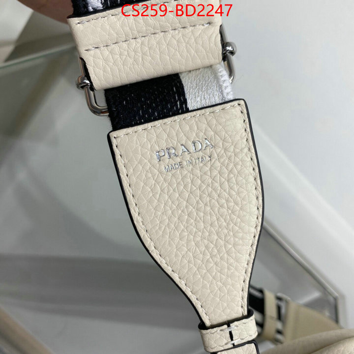 Prada Bags(TOP)-Diagonal-,ID: BD2247,$: 259USD