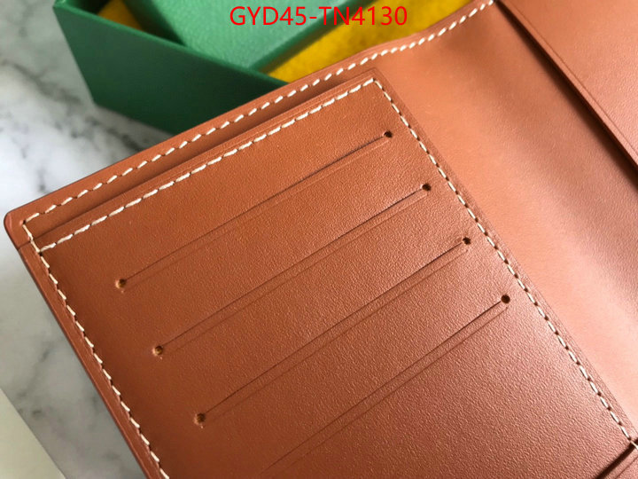 Goyard Bags(4A)-Wallet,wholesale replica ,ID: TN4130,$: 45USD