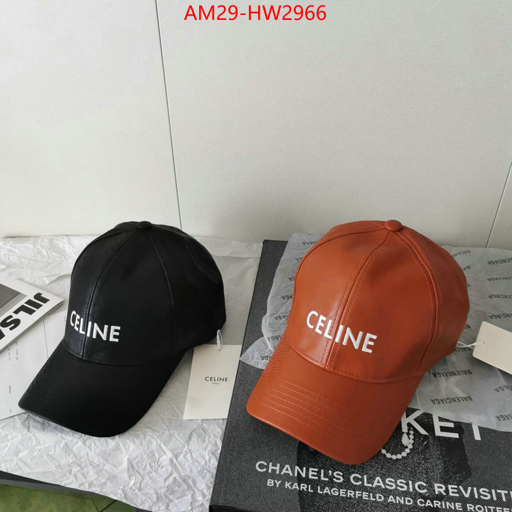Cap (Hat)-Celine,shop cheap high quality 1:1 replica , ID: HW2966,$: 29USD