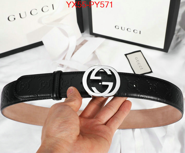 Belts-Gucci,best aaaaa , ID: PY571,$:55USD