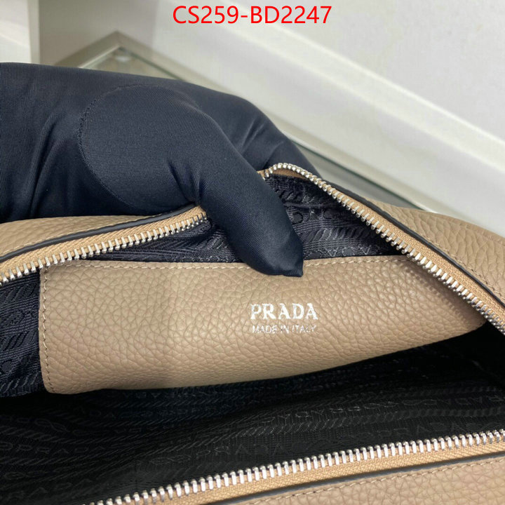 Prada Bags(TOP)-Diagonal-,ID: BD2247,$: 259USD