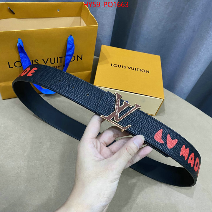 Belts-LV,best replica quality , ID: PO1663,$: 59USD