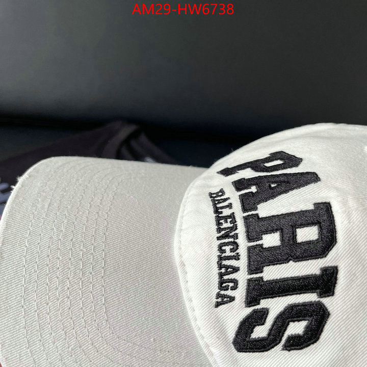 Cap (Hat)-Balenciaga,mirror copy luxury , ID: HW6738,$: 29USD