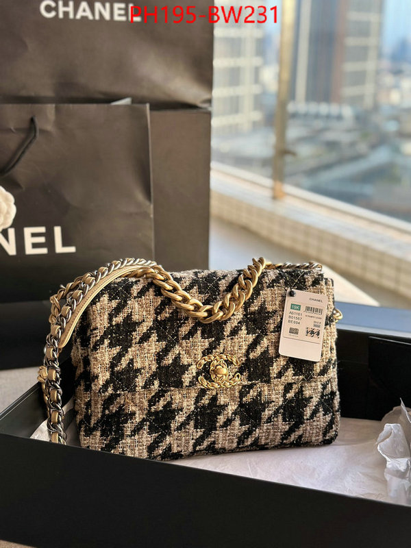 Chanel Bags(TOP)-Diagonal-,ID: BW231,$: 195USD