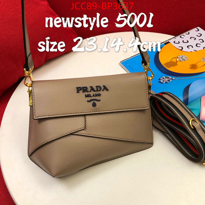 Prada Bags(4A)-Diagonal-,1:1 replica ,ID: BP3637,$: 89USD