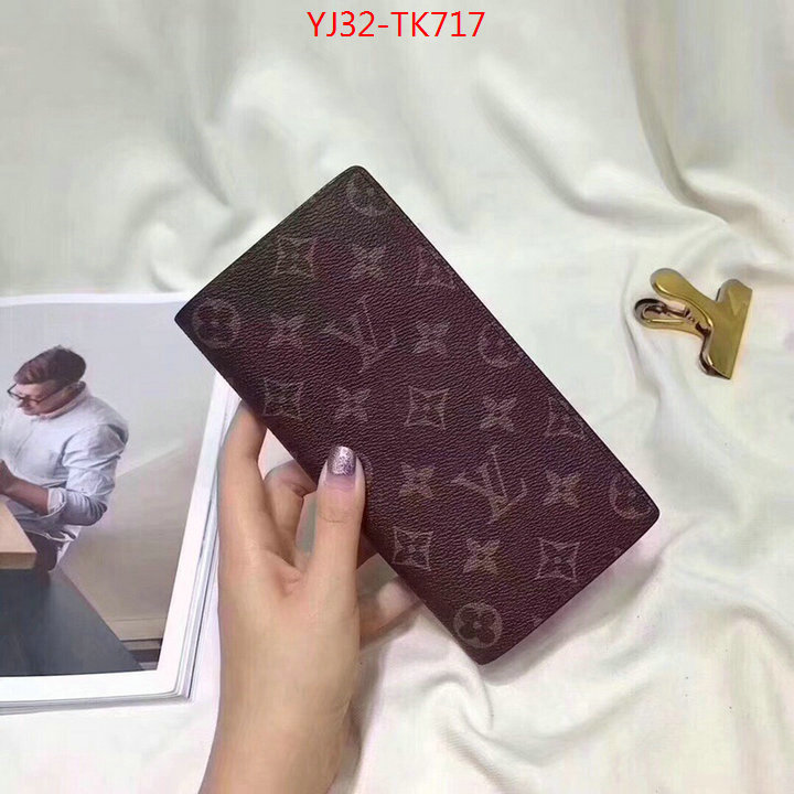 LV Bags(4A)-Wallet,ID: TK717,$:32USD