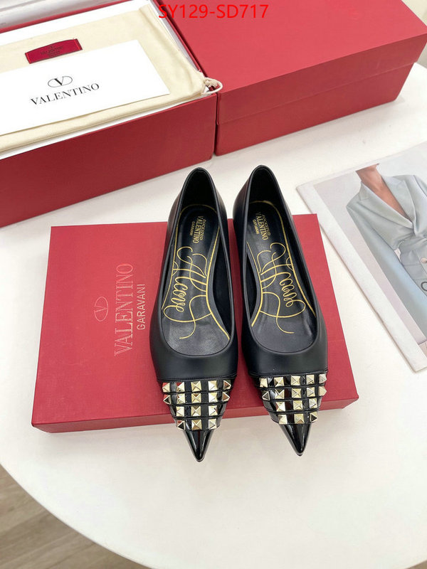 Women Shoes-Valentino,buy top high quality replica , ID: SD717,$: 129USD