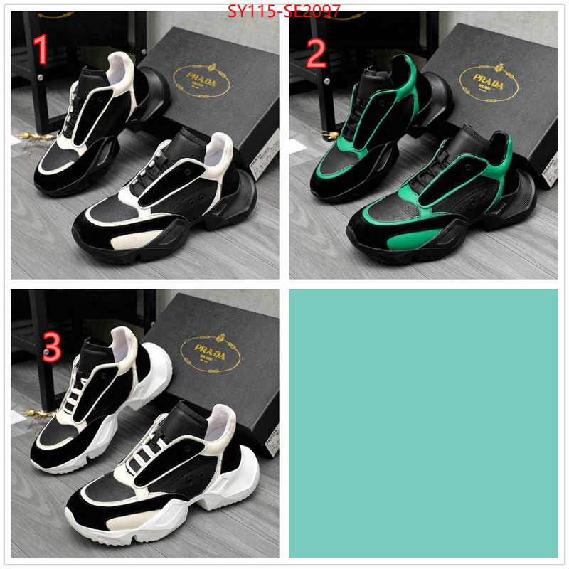 Men Shoes-Prada,where could you find a great quality designer , ID: SE2097,$: 115USD