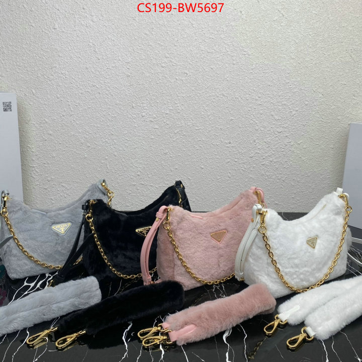 Prada Bags(TOP)-Re-Edition 2000,ID: BW5697,$: 199USD